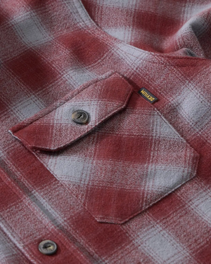 Boca Flannel Shirt | 7oz Organic Cotton | Double-Brushed