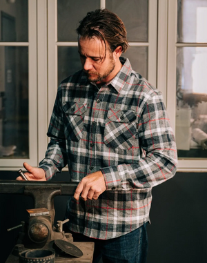 Boca Flannel Shirt | 7oz Organic Cotton | Double-Brushed