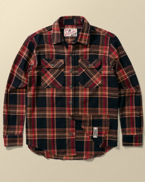 Boca Flannel Shirt | 7oz Organic Cotton | Double-Brushed