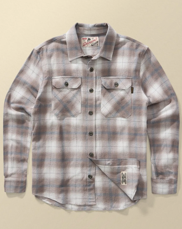 Boca Flannel Shirt | 7oz Organic Cotton | Double-Brushed
