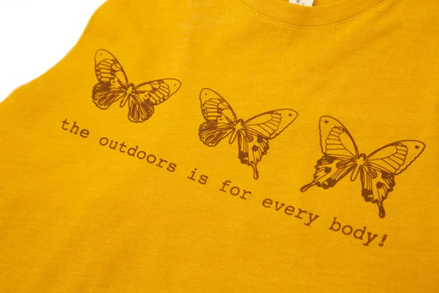 Every Body Cropped Tank | Hand Screen-Printed