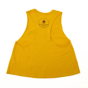 Every Body Cropped Tank | Hand Screen-Printed