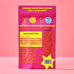 Lemon Drop Caffeine Powder | 50mg Per Stick | 20 Count