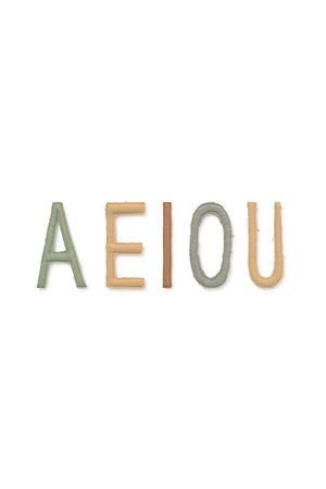 Washable Play Rug ABC Color and Letters | Round | Handcrafted in India