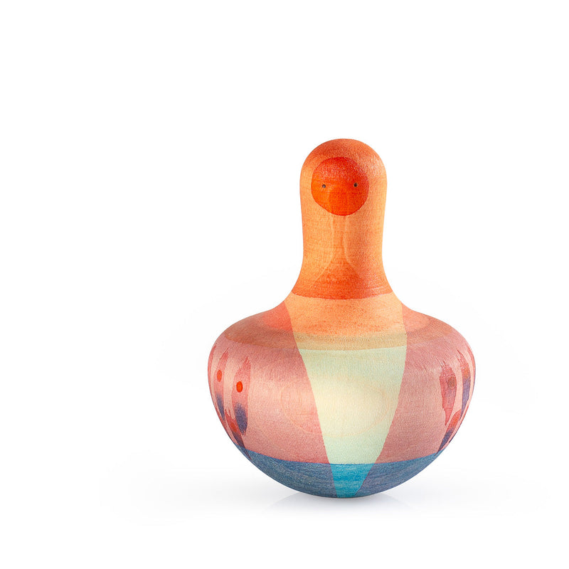 Mellow Orange Bird Hand Toy