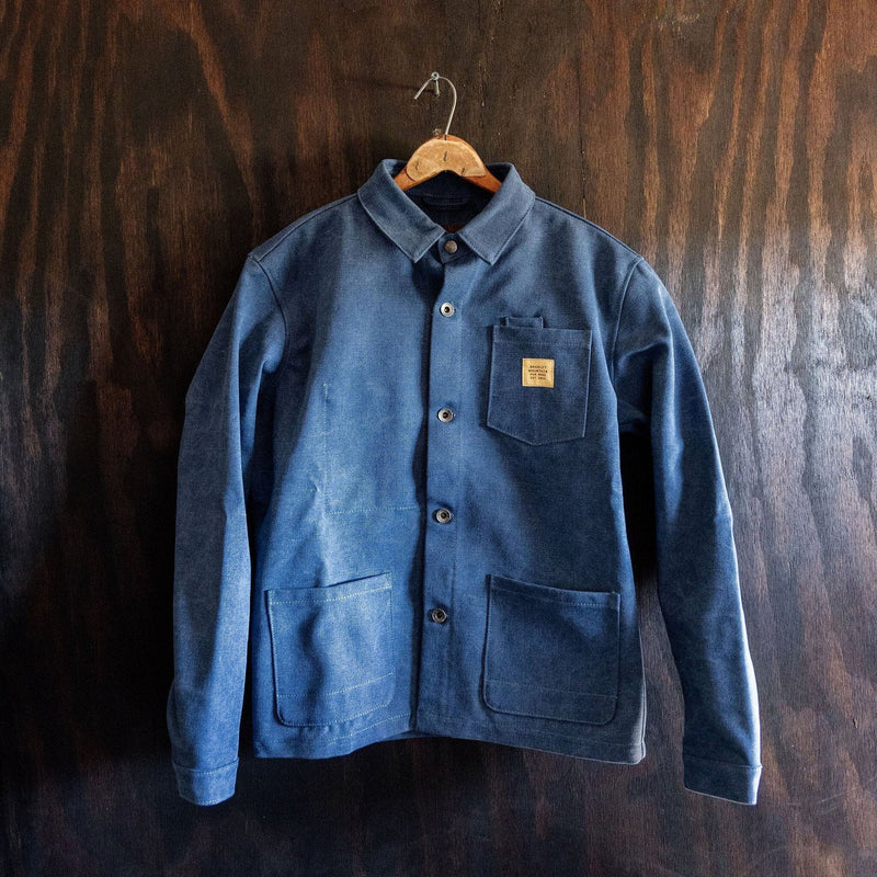 Edison Chore Coat — Stone Washed Indigo