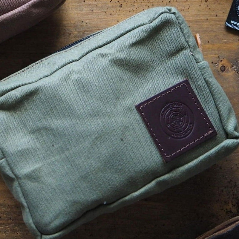 Canvas Belt Pouch | Heavy-Duty Waxed Canvas