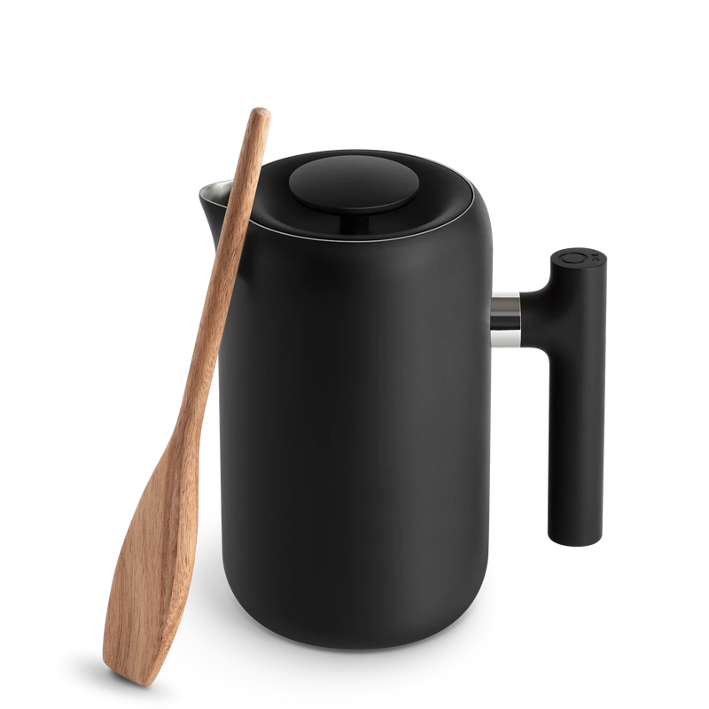 Clara French Press | 24 oz Vacuum-Insulated | Stainless Steel