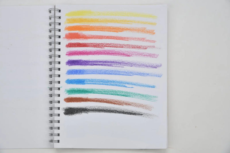 Filana Organic Beeswax Block Crayons | 12 Classic Colors | Made with 20%+ Certified Organic Beeswax