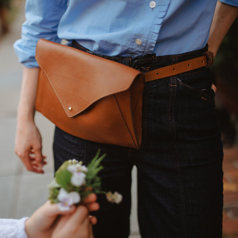 Craft & Forge Leather Crossbody Bag | Full-Grain Leather | Handcrafted in Mexico & Texas