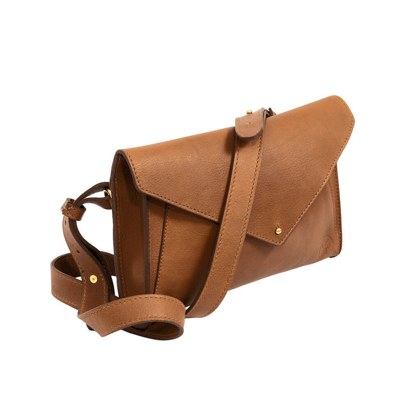 Craft & Forge Leather Crossbody Bag | Full-Grain Leather | Handcrafted in Mexico & Texas