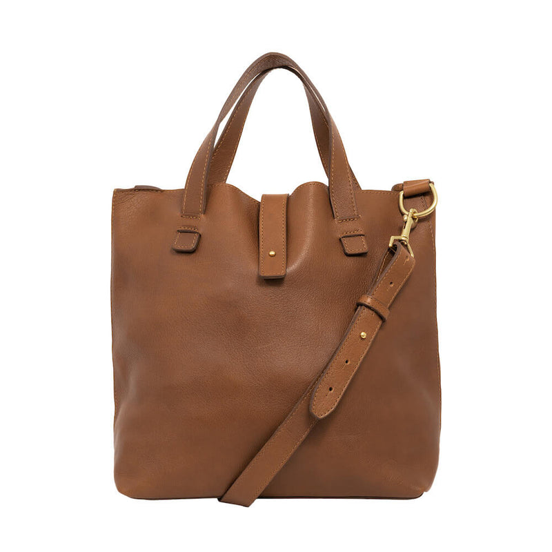 Craft & Forge Leather Tote | Full-Grain Steerhide | Mission Mercantile