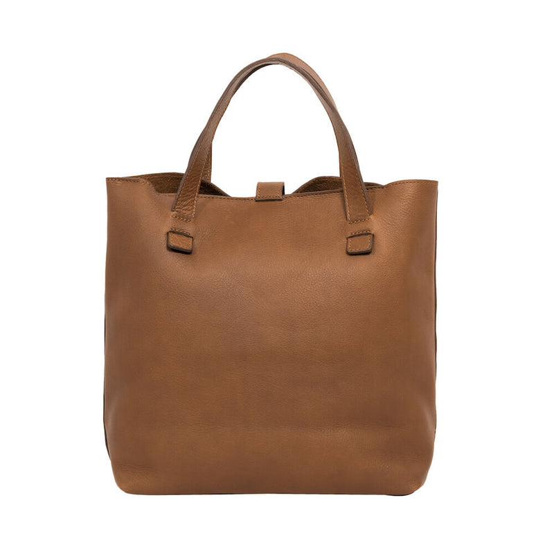Craft & Forge Leather Tote | Full-Grain Steerhide | Mission Mercantile