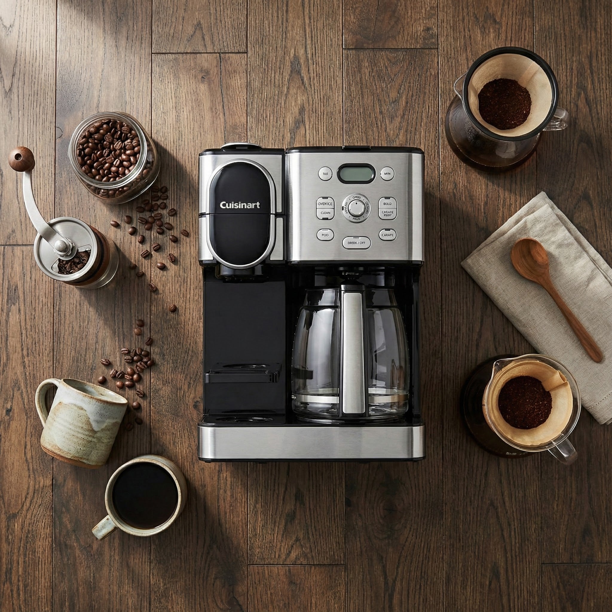 Cuisinart Coffee Center 2-IN-1 Coffeemaker