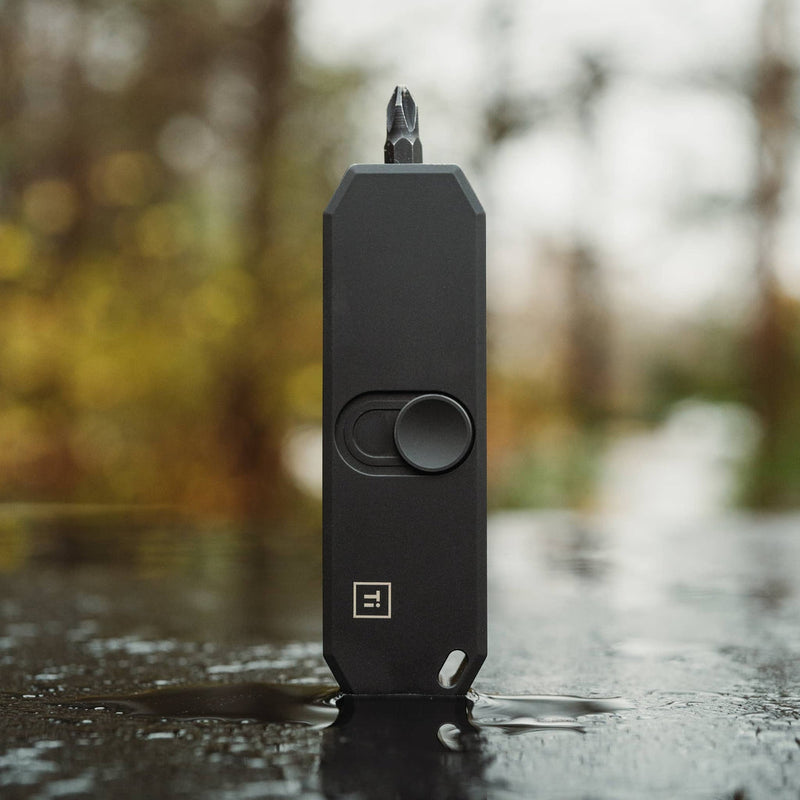 Bit Bar II | Titanium 8-Bit Driver & Holder | Push-Button Access