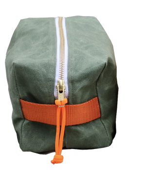 Waxed Canvas Dopp Kit