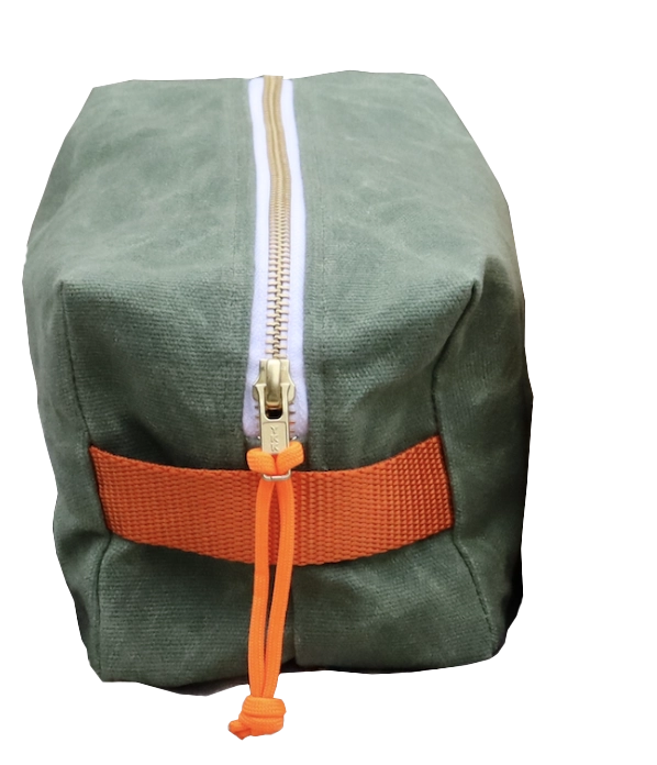 Waxed Canvas Dopp Kit
