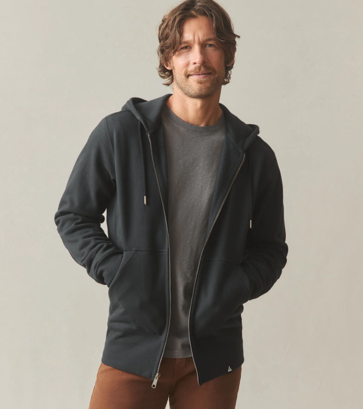 Men’s Classic Full Zip Hoodie | Made in Los Angeles