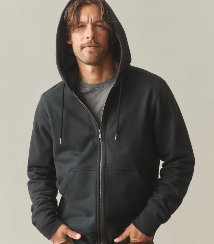 Men’s Classic Full Zip Hoodie | Made in Los Angeles