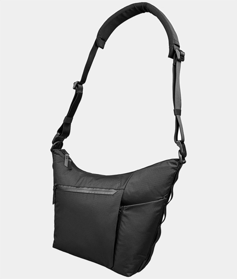Flow Satchel | 10L Curved Crossbody | Padded Laptop Sleeve | Recycled Ripstop
