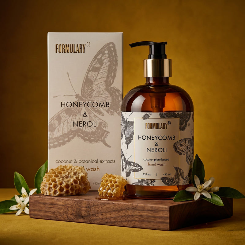 Honeycomb & Neroli Liquid Hand Soap | Refreshing Honeyed Blend