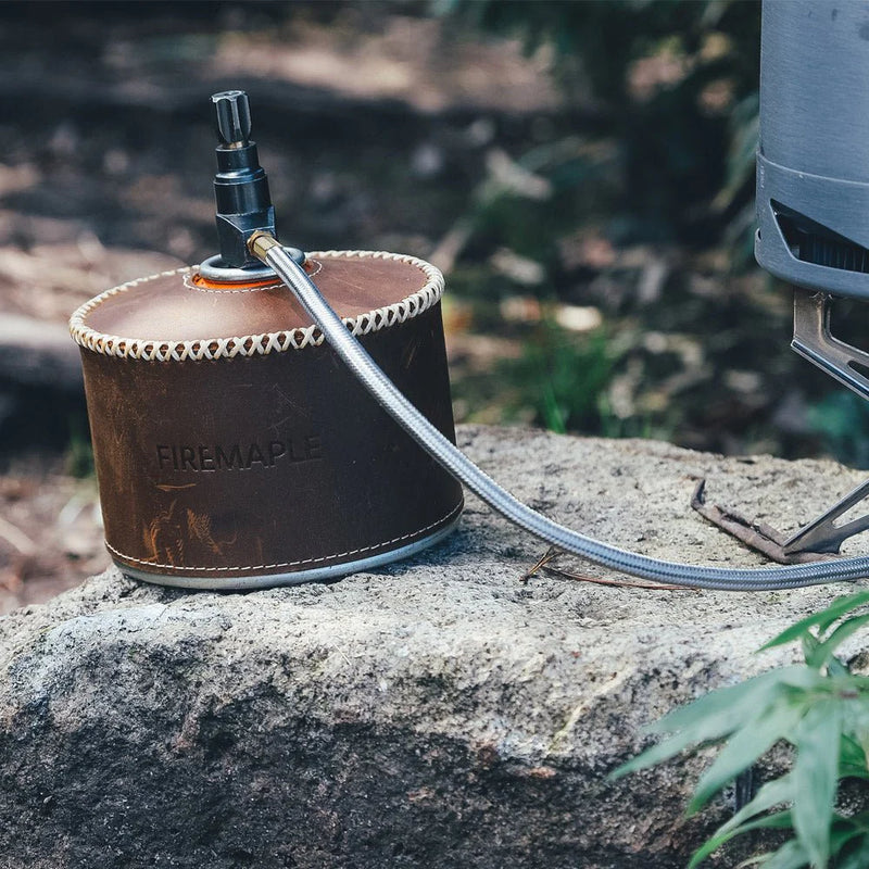 Leather Gas Canister Cover | 8 oz | Fire Maple
