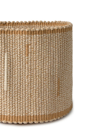 Handloom Basket | Vertical Natural | Ø1'2" x 10"