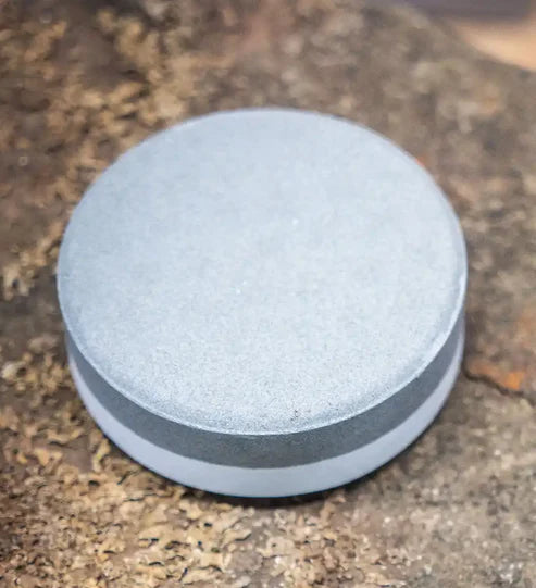 Dual-Grit Axe Honing Puck | 240/400