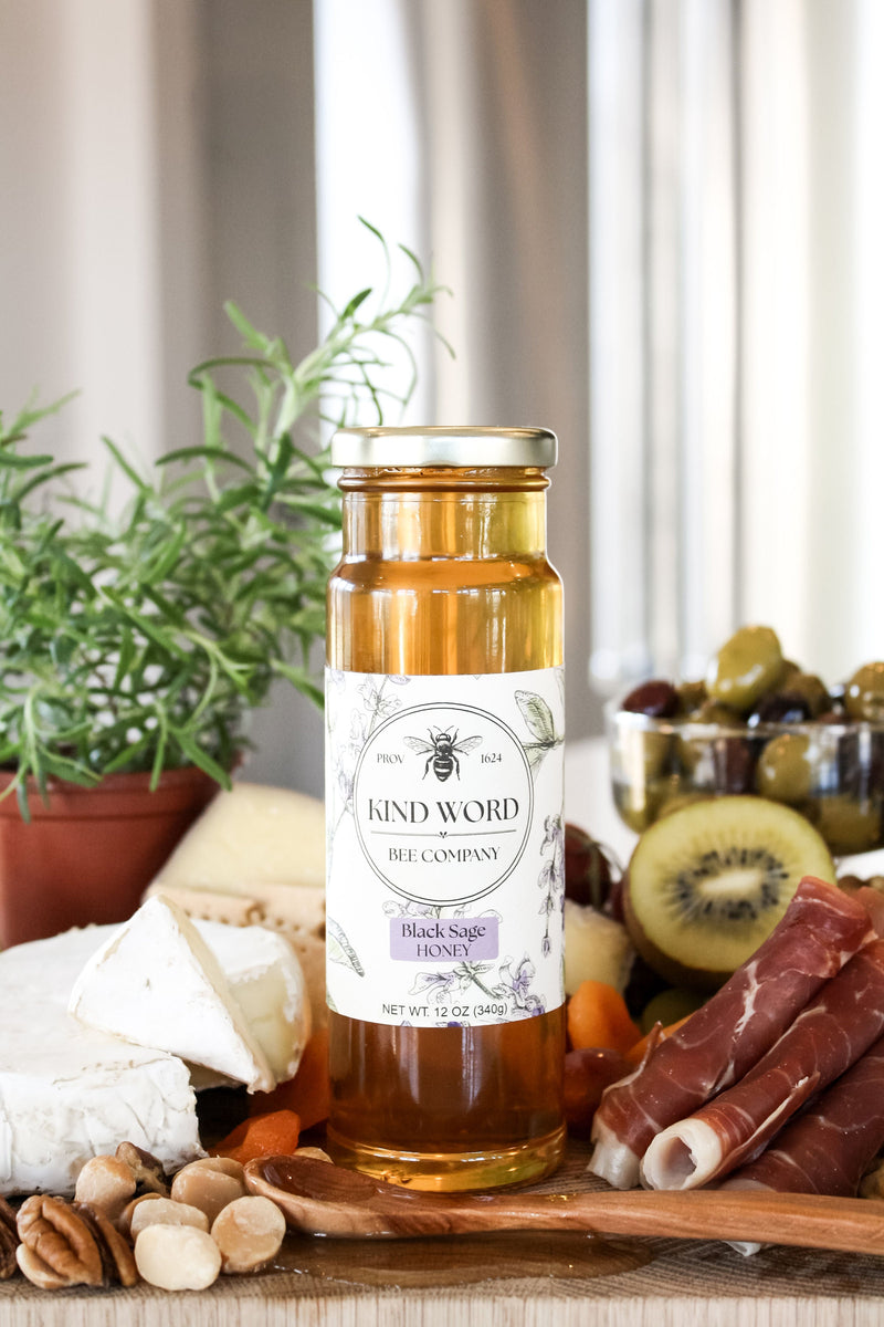 High Desert Black Sage Raw Honey | Rare Single Source