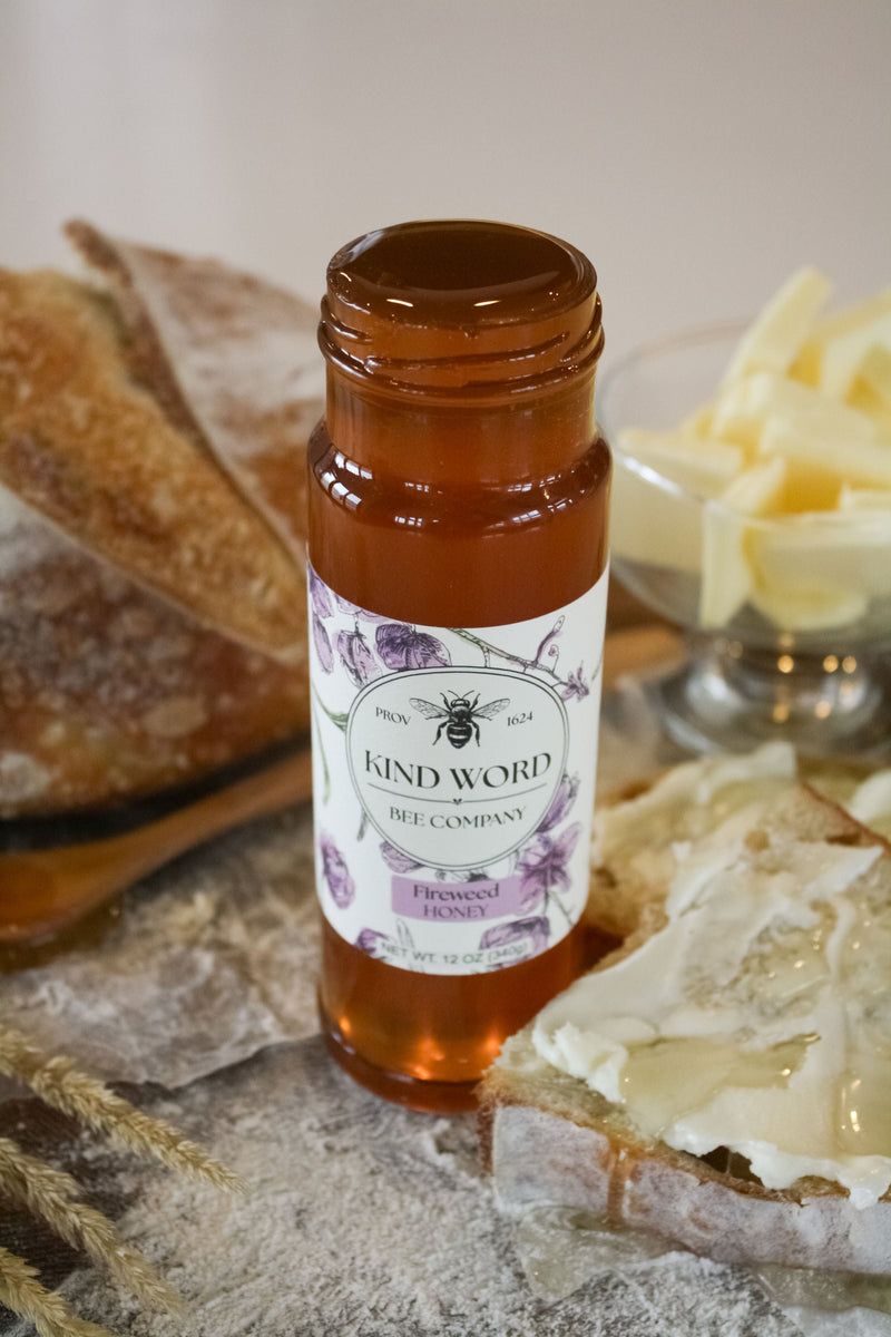 Mountain Fireweed Raw Honey | The Champagne of Honeys