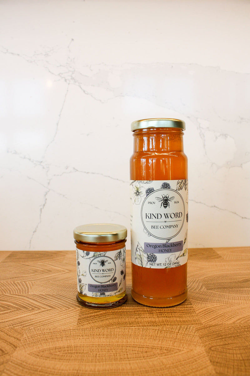 Oregon Blackberry Raw Honey | Single Source Pacific Northwest
