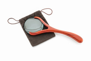 Magnifying Glass | 3x Magnification | Exotic Hardwood | Handmade in Rhode Island