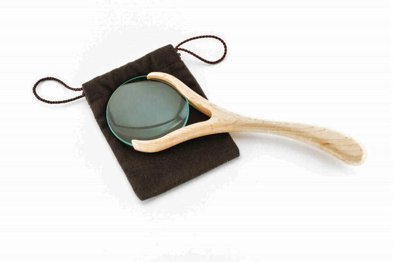 Magnifying Glass | 3x Magnification | Exotic Hardwood | Handmade in Rhode Island