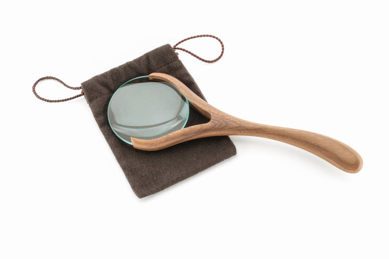 Magnifying Glass | 3x Magnification | Exotic Hardwood | Handmade in Rhode Island