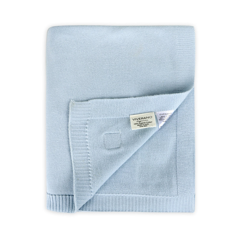 Milan Knit Baby Blanket | Organic Cotton