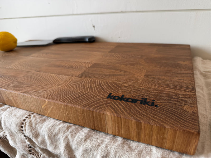 Chef’s Cutting Board — White Oak End Grain