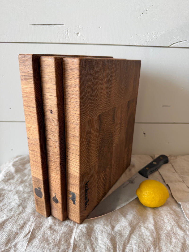 A Book of Boards — White Oak End Grain