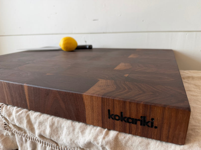 Chef’s Chopping Block — Black Walnut End Grain
