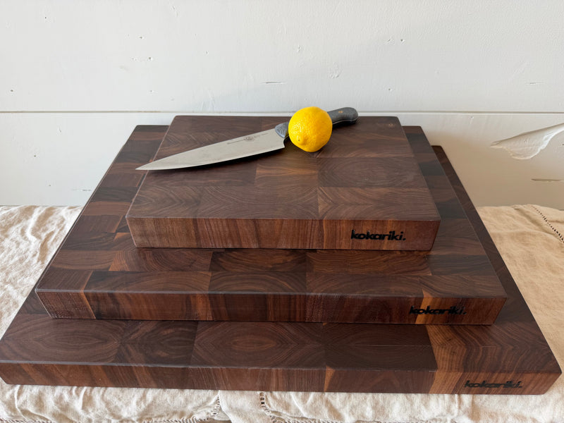 Chef’s Chopping Block — Black Walnut End Grain