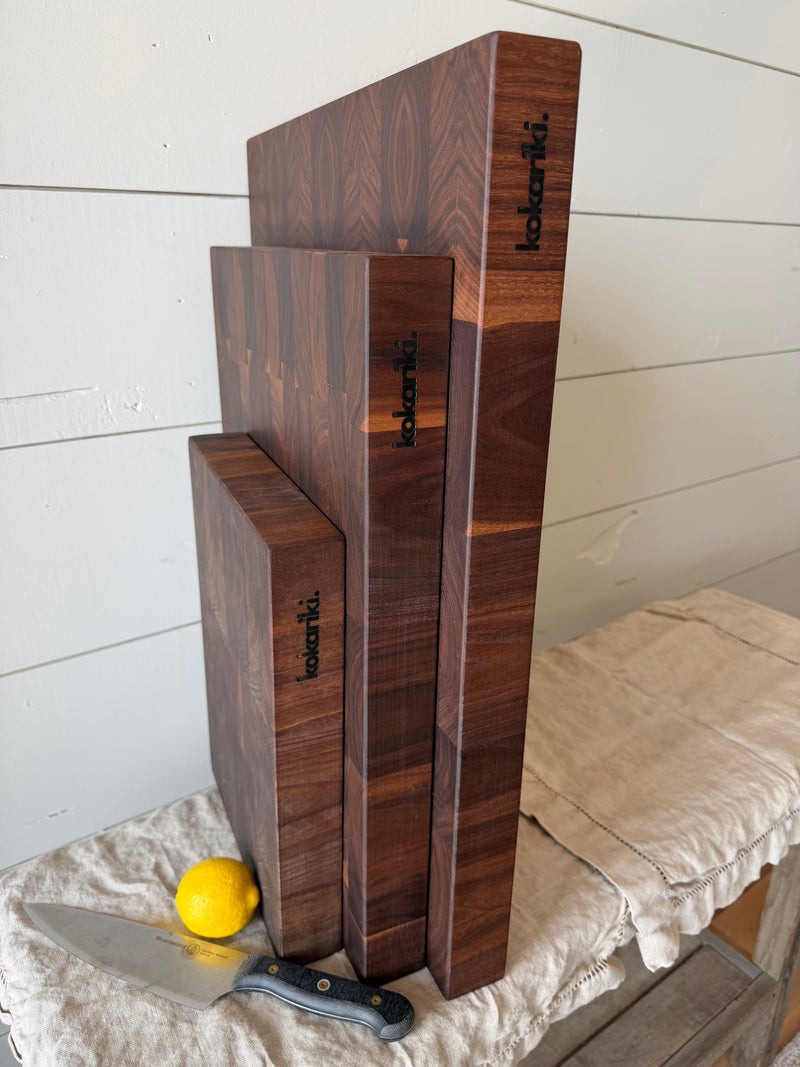 Chef’s Chopping Block — Black Walnut End Grain