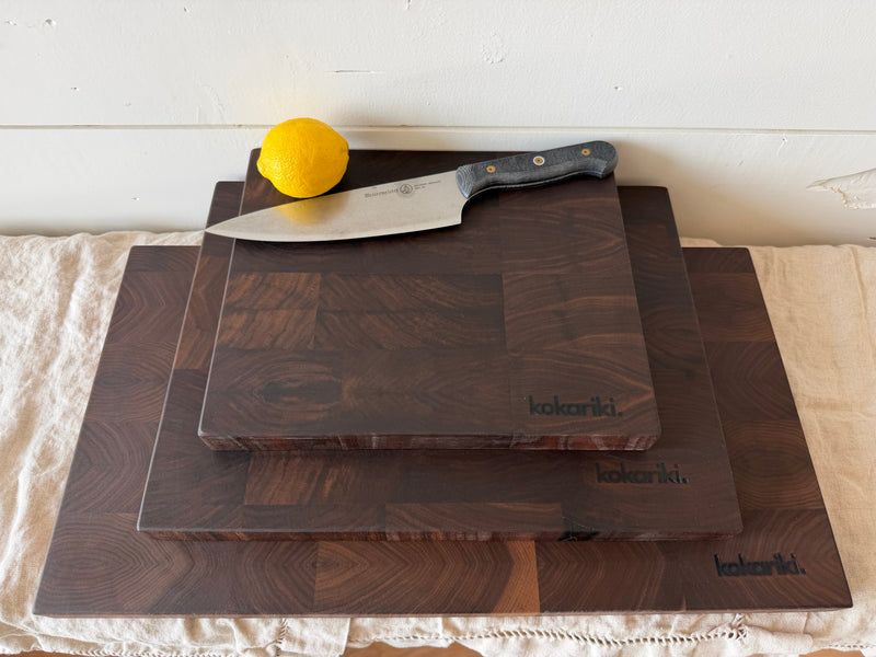 Chef’s Cutting Board — Black Walnut End Grain