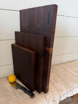 Chef’s Cutting Board — Black Walnut End Grain