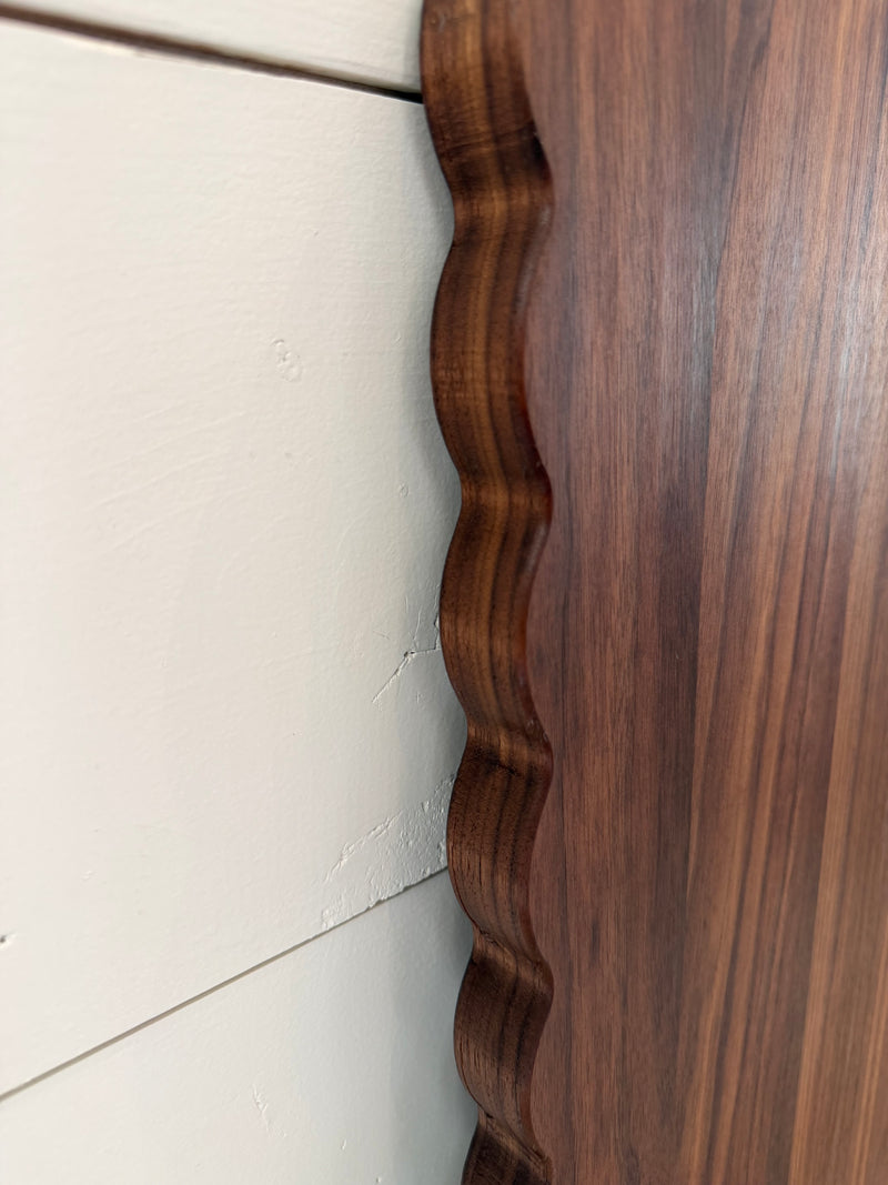 Heritage Scallop Board - Black Walnut
