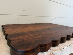 Heritage Scallop Board - Black Walnut