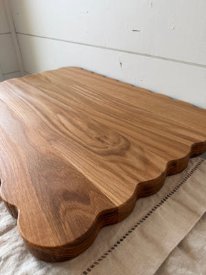 Heritage Scallop Board - White Oak