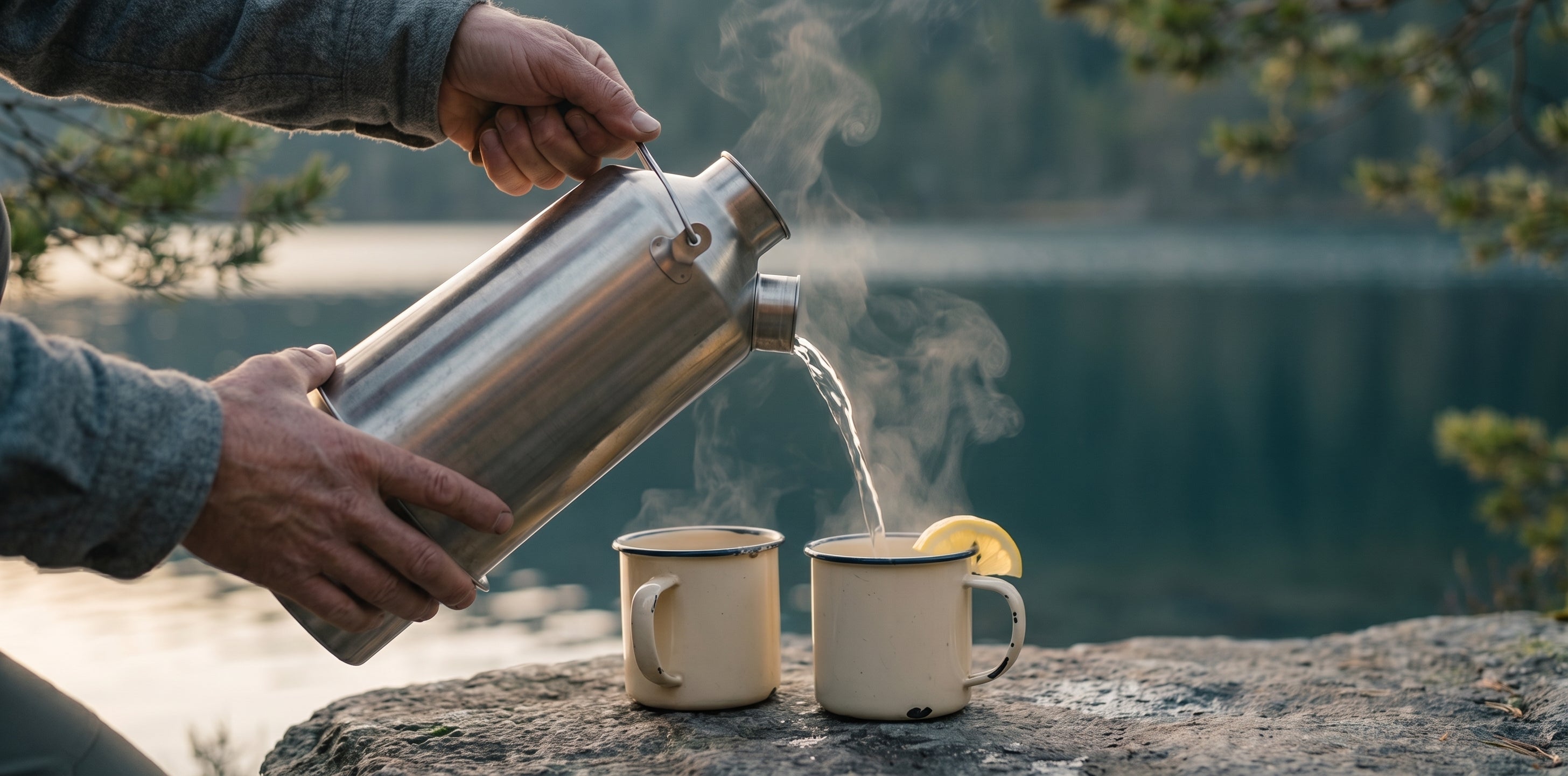 Kelly Kettle Base Camp in the field