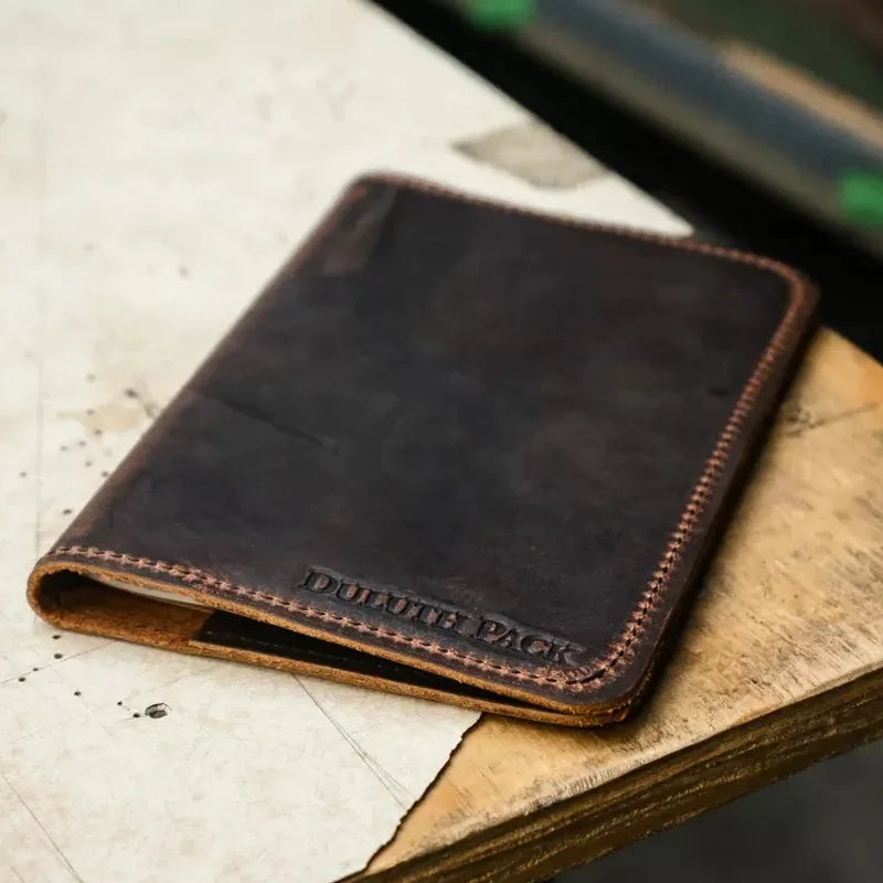 Heritage Leather Field Journal | Waxed American Bison | Duluth Pack