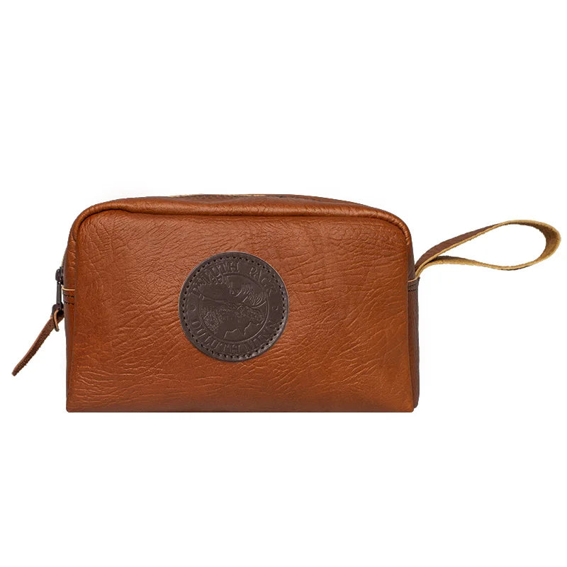 Bison Leather Kit Bag | 5L | 6" x 10" x 5"