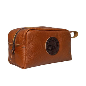 Bison Leather Kit Bag | 5L | 6" x 10" x 5"