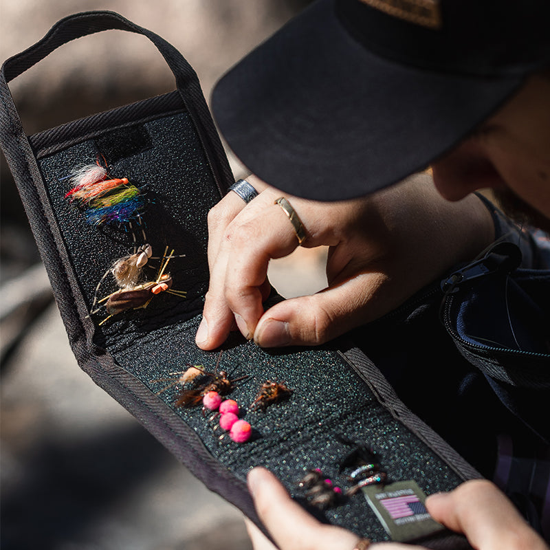 Bi-Fold Fly Wallet | 15oz Canvas | Foam Interior
